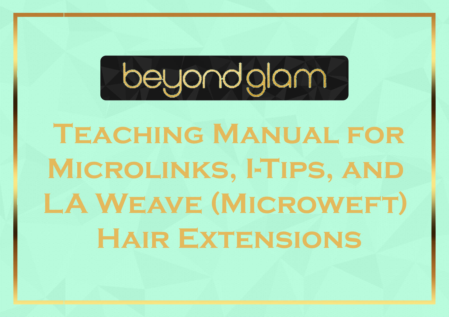 BeyondGlam E-Books (instruction Manuals)