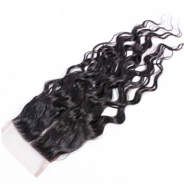 Raw BG Mexican natural wave HD CLOSURE