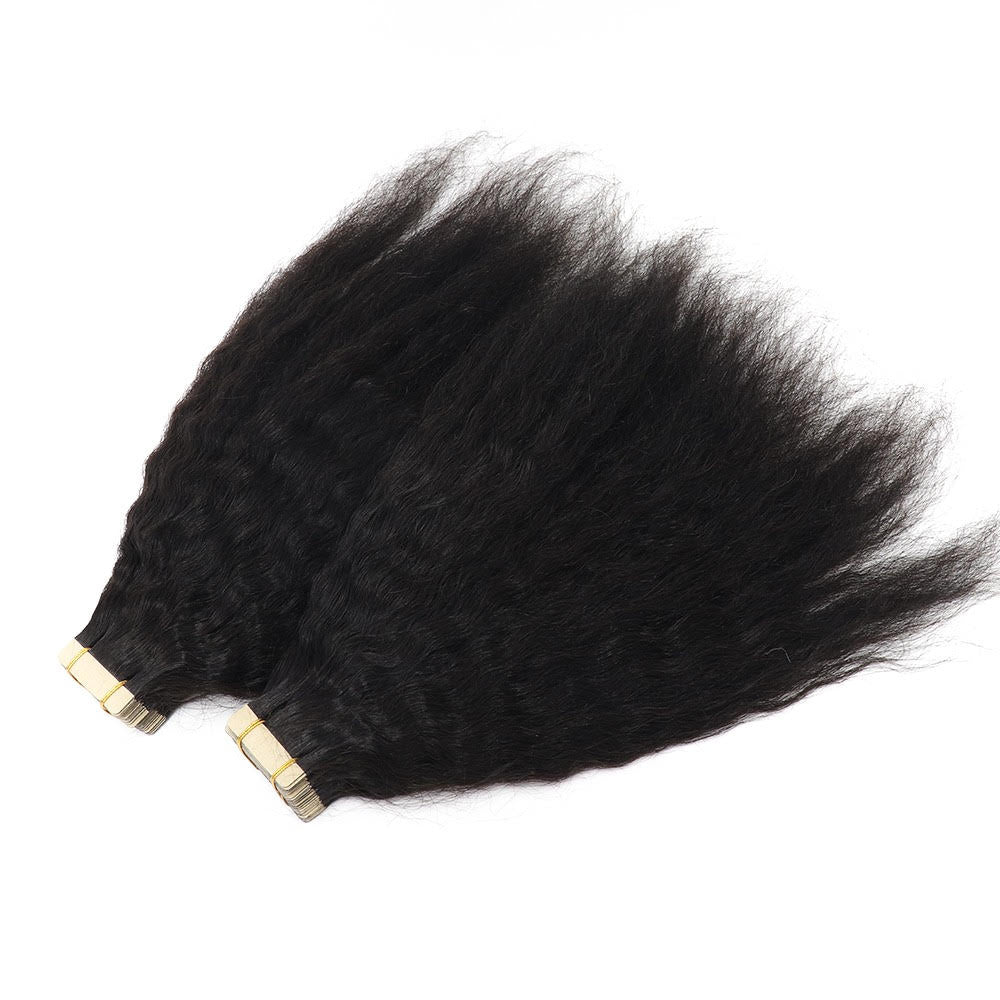 Raw BG Yaki kinks straight tape ins